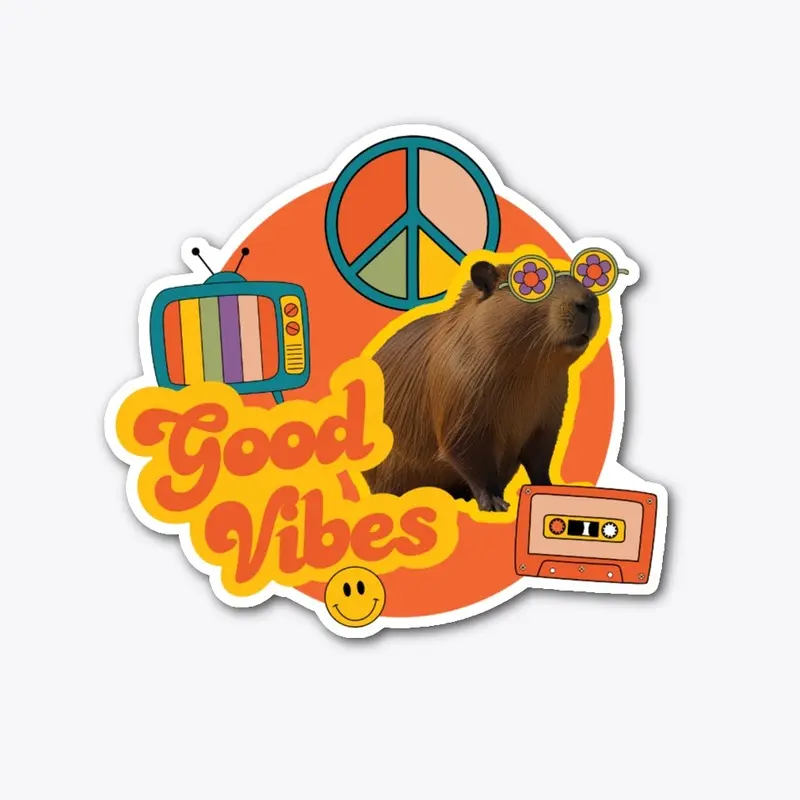 Good Vibes Capybara